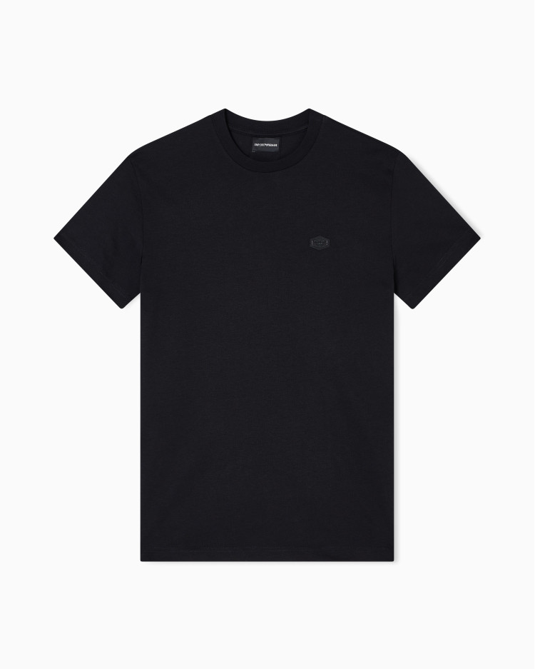 Футболка Slim Fit для мужчин (480823), цвет Черный - №1