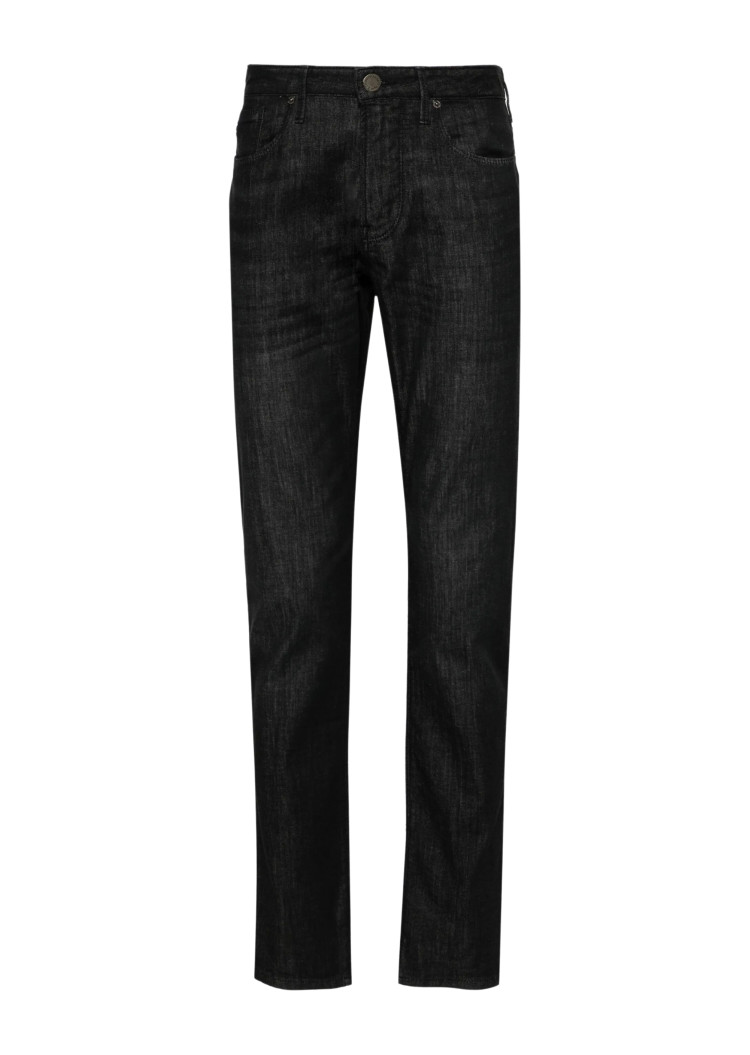 Джинсы Slim Regular Fit для мужчин (480825), цвет Черный - №1
