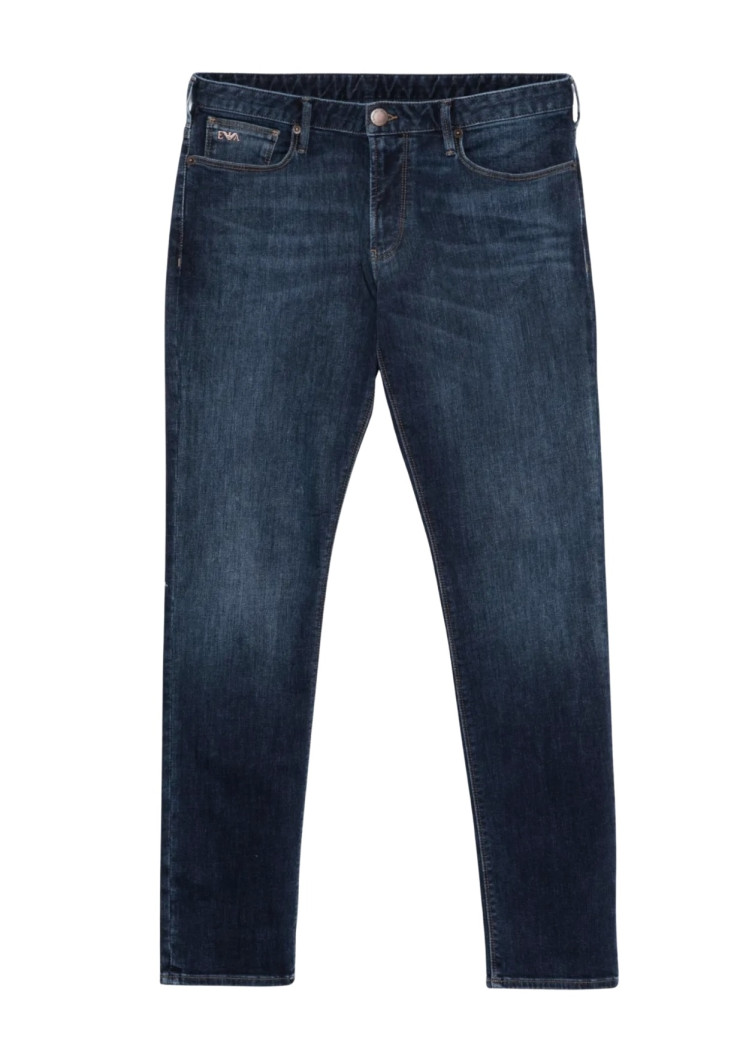 Джинси Slim Regular Fit для чоловіків (480828), колір Синій - №1