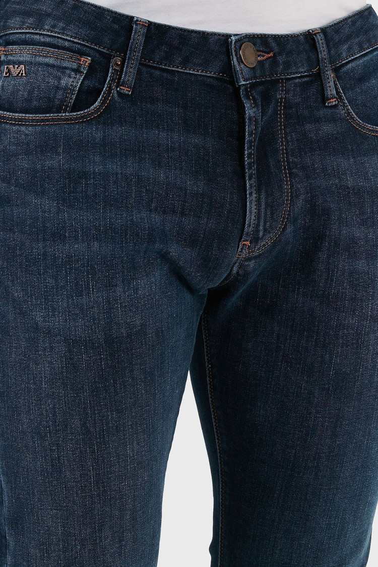 Джинси Slim Regular Fit для чоловіків (480828), колір Синій - №5