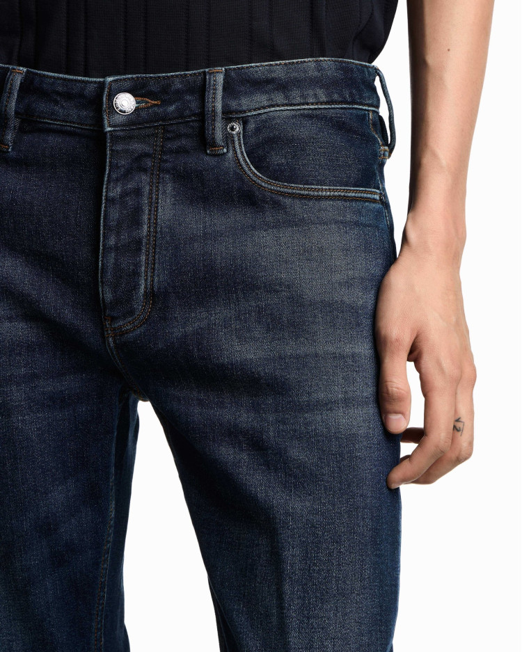 Брюки 5 карманов Slim Regular Fit для мужчин (480832), цвет Синий - №5