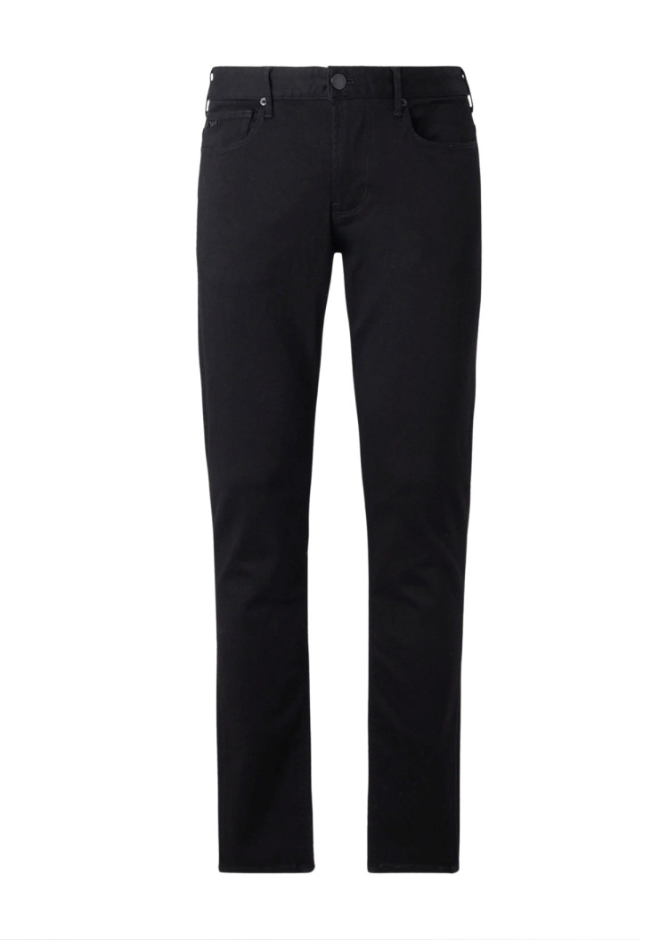 Джинси Regular Regular Fit для чоловіків (480836), колір Чорний - №1