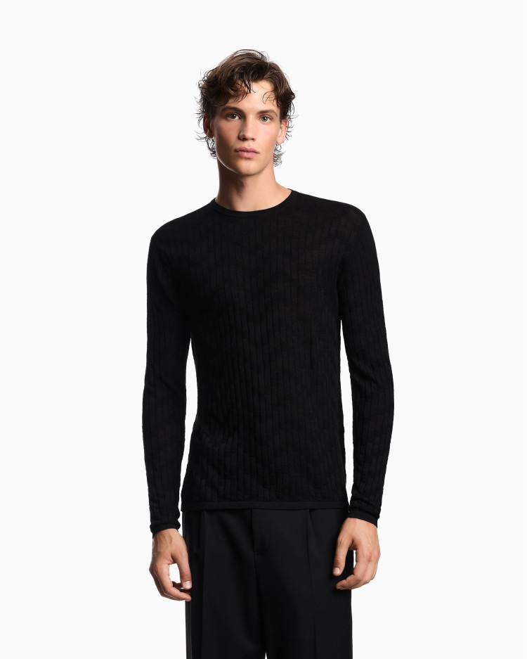 Джемпер Regular Fit для мужчин (480848), цвет Черный - №2