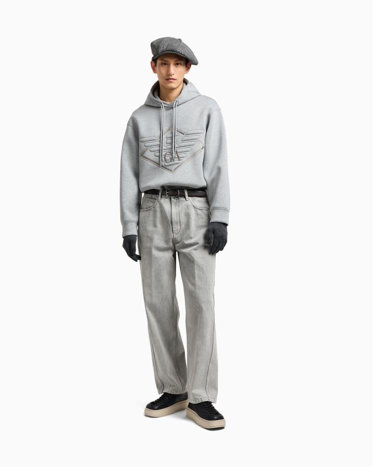 Толстовки Relaxed Fit для чоловіків (480857), колір Сірий - №3