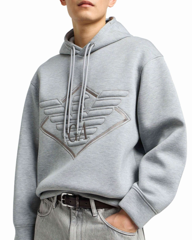 Толстовки Relaxed Fit для чоловіків (480857), колір Сірий - №5