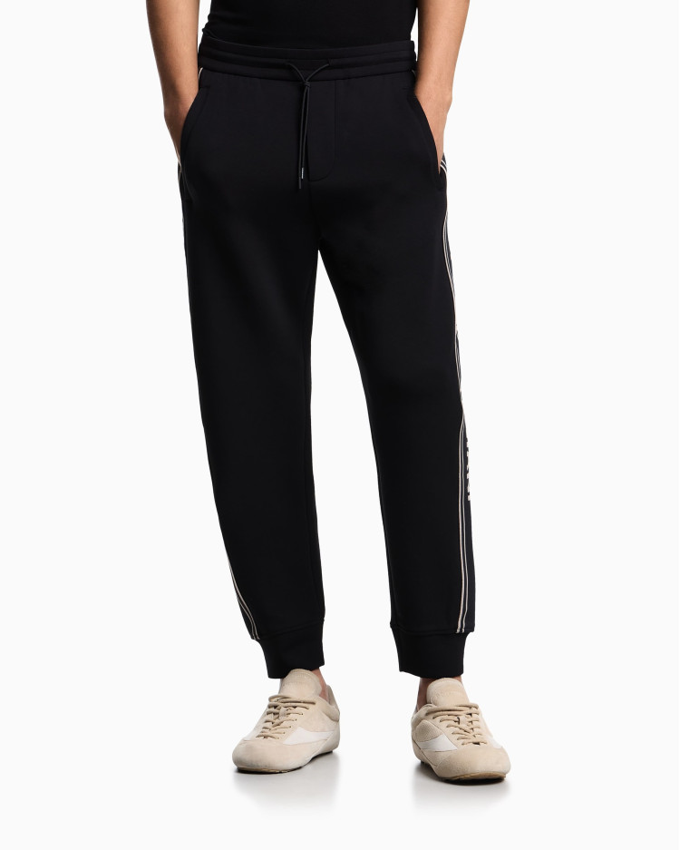 Брюки джерси Regular Fit Высокая для мужчин (480860), цвет Черный - №2