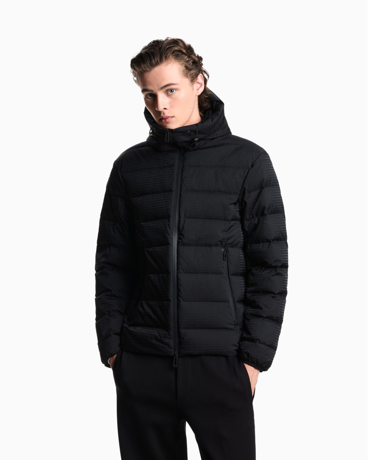 Пуховик Regular Fit для мужчин (480864), цвет Черный - №2