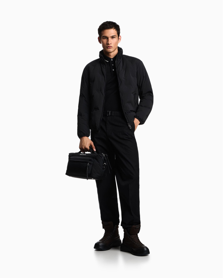 Пуховик Regular Fit для мужчин (480865), цвет Черный - №3