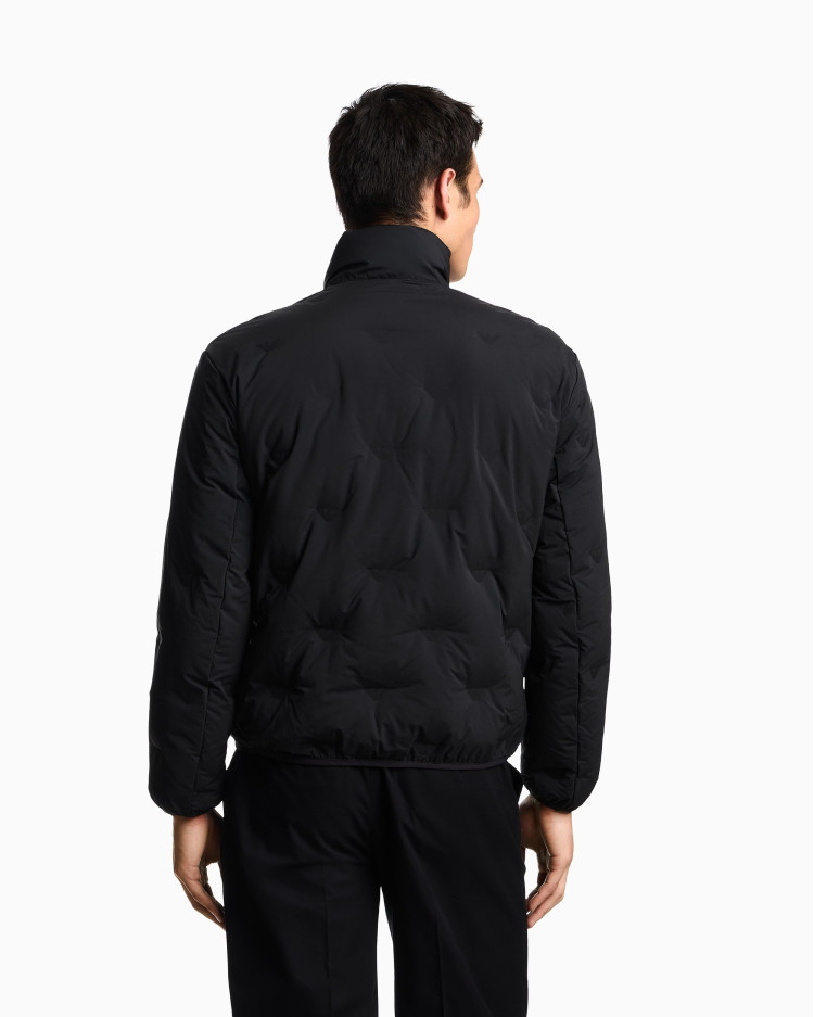 Пуховик Regular Fit для чоловіків (480865), колір Чорний - №4