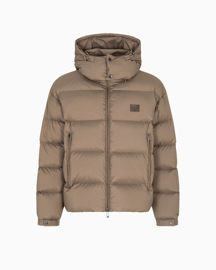 Пуховик Regular Fit для чоловіків (480866), колір Бежевий - №1
