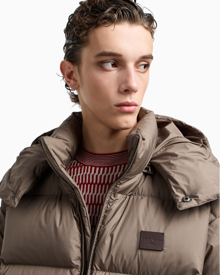 Пуховик Regular Fit для чоловіків (480866), колір Бежевий - №5