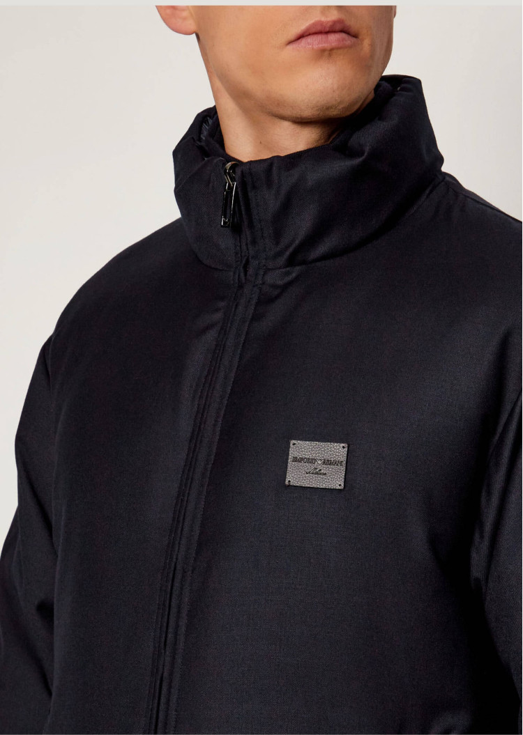 Пуховик Regular Fit (480868), колір Синій - №6