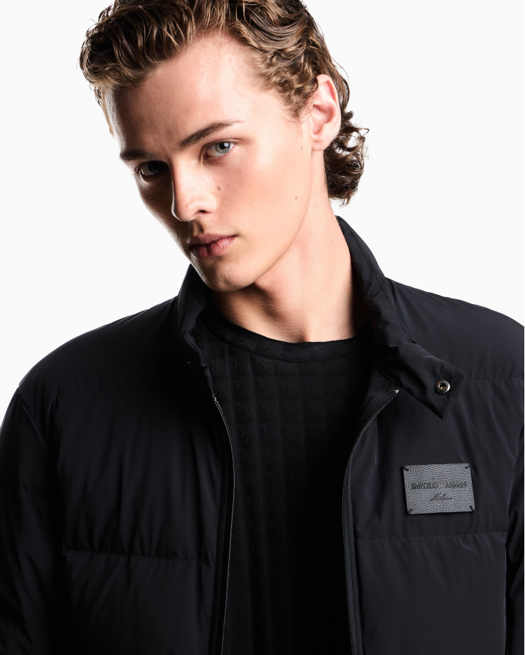 Пуховик Regular Fit (480869), колір Чорний - №5