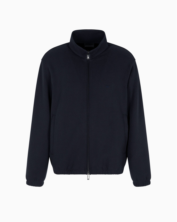 Спортивна кофта Regular Fit для чоловіків (480871), колір Синій - №1