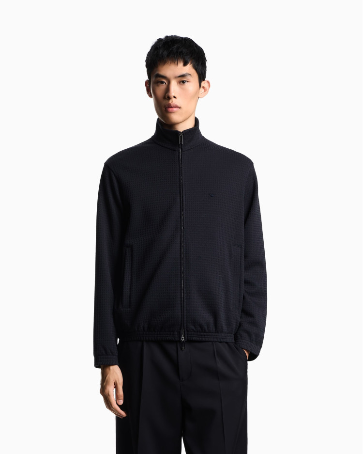 Спортивная кофта Relaxed Fit для мужчин (480871), цвет Синий - №2