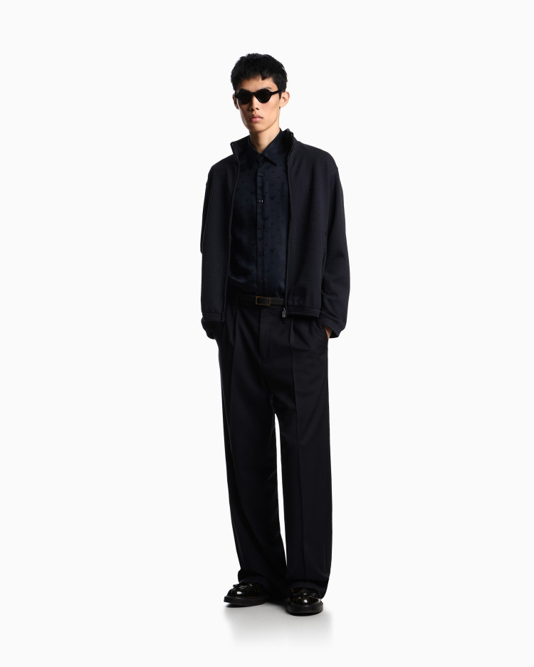 Спортивная кофта Relaxed Fit для мужчин (480871), цвет Синий - №3