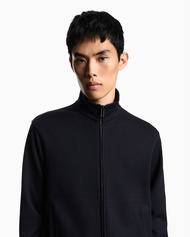 Спортивна кофта Regular Fit для чоловіків (480871), колір Синій - №5