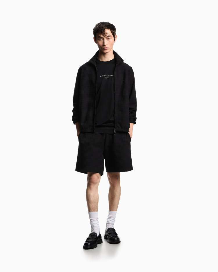 Футболка з довгим рукавом Regular Fit для чоловіків (480881), колір Чорний - №2