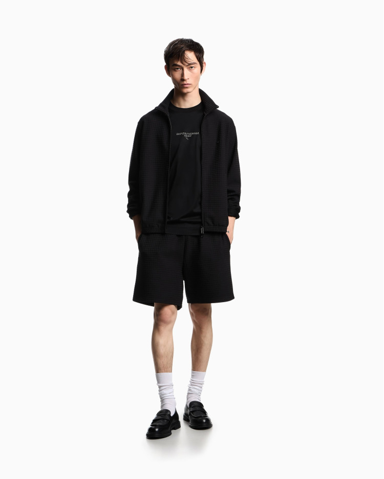Футболка с длинным рукавом Regular Fit для мужчин (480881), цвет Черный - №2