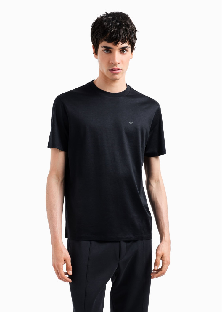 Футболка с длинным рукавом Regular Fit для мужчин (480884), цвет Черный - №2