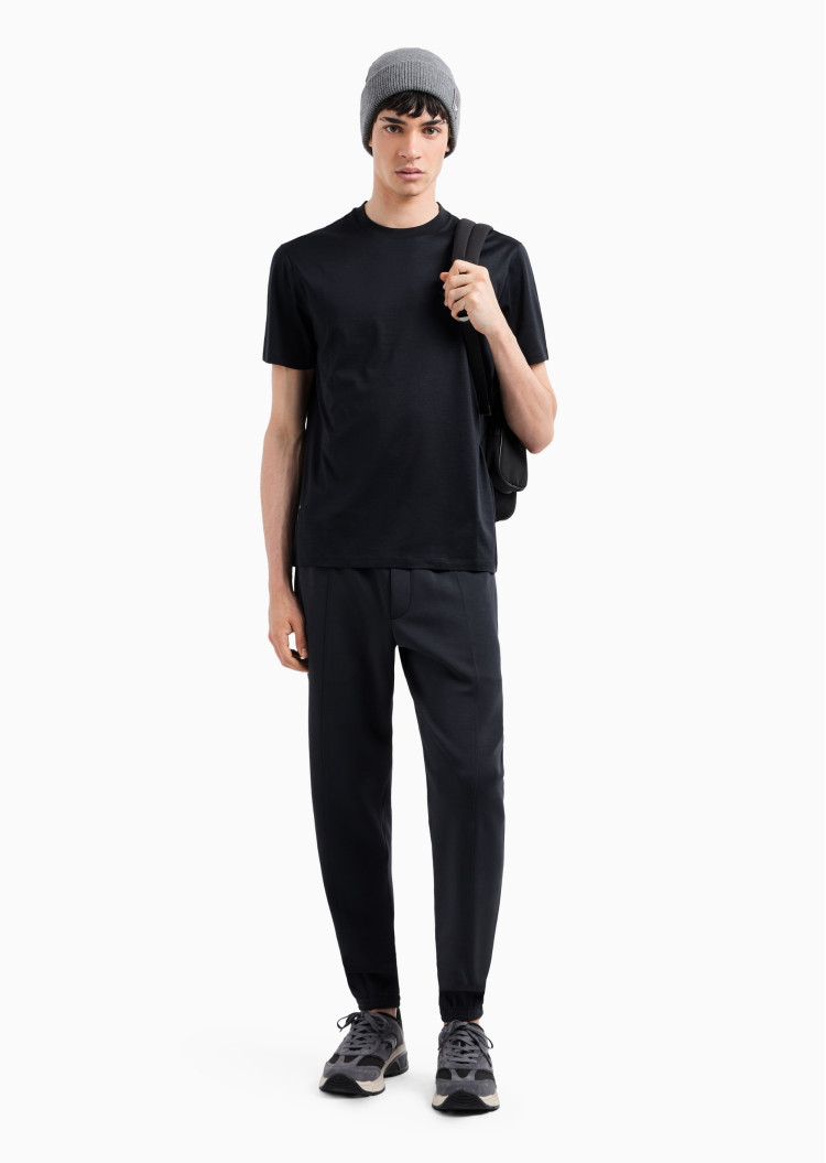 Футболка з довгим рукавом Regular Fit (480884), колір Чорний - №3