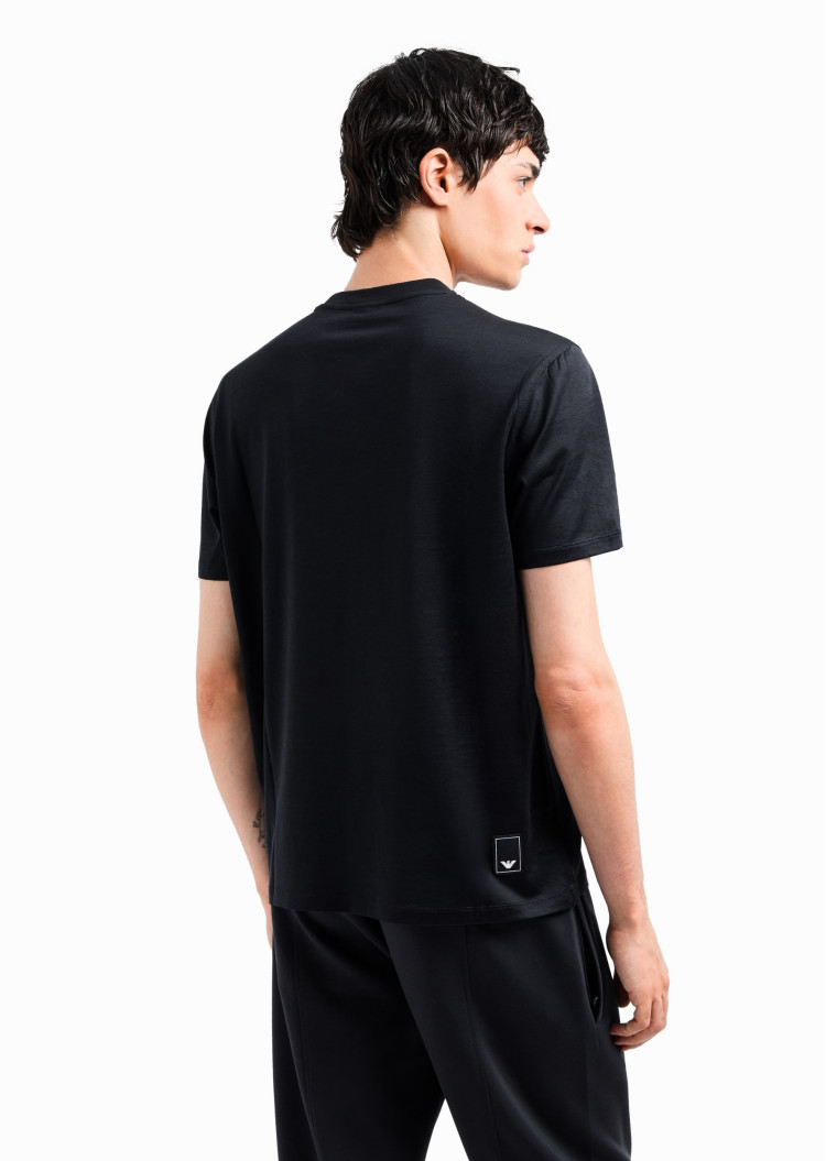 Футболка с длинным рукавом Regular Fit для мужчин (480884), цвет Черный - №4