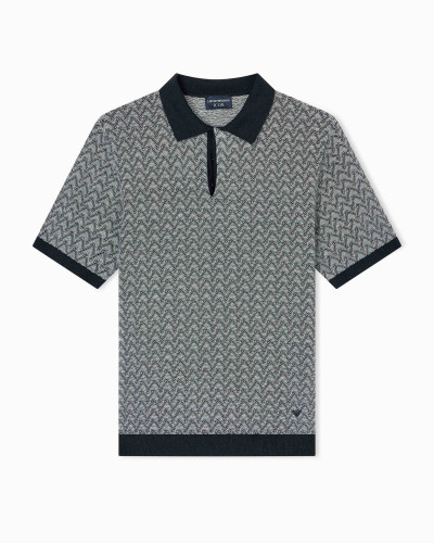 Трикотажное поло Slim Fit