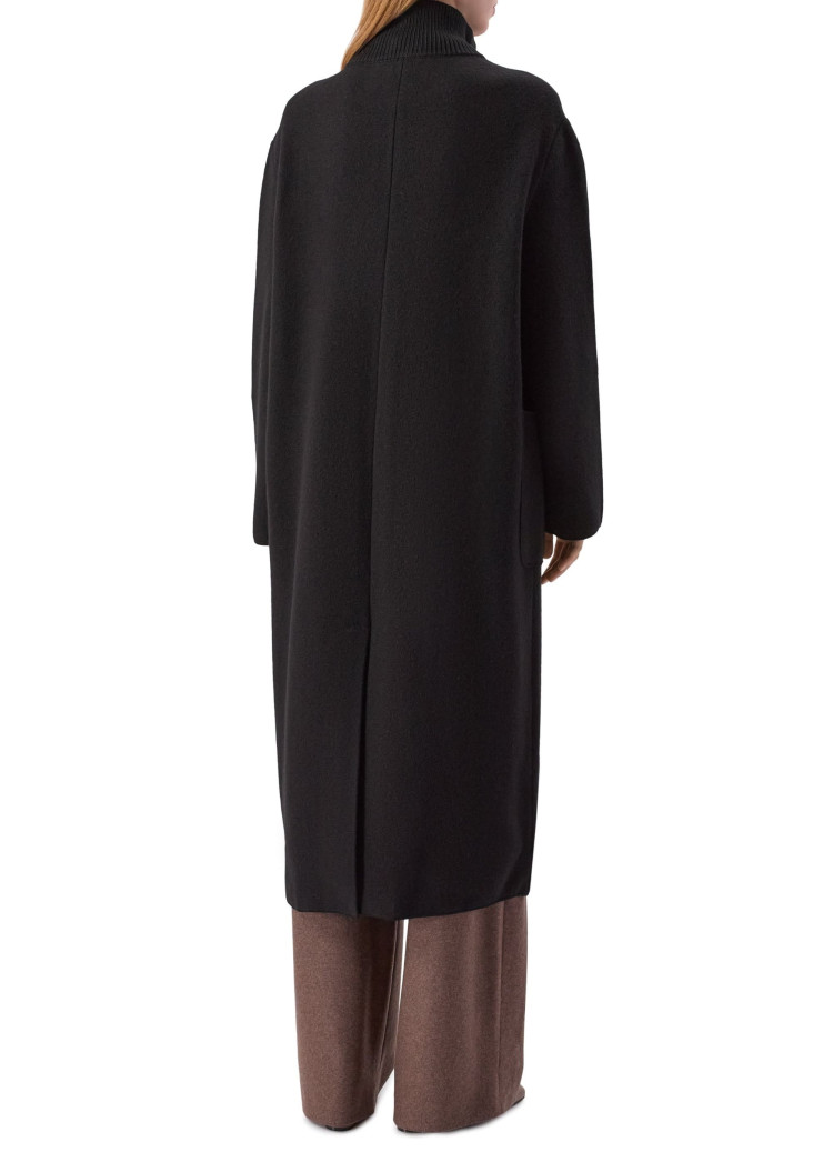Пальто Regular Fit для женщин (480972), цвет Черный - №4