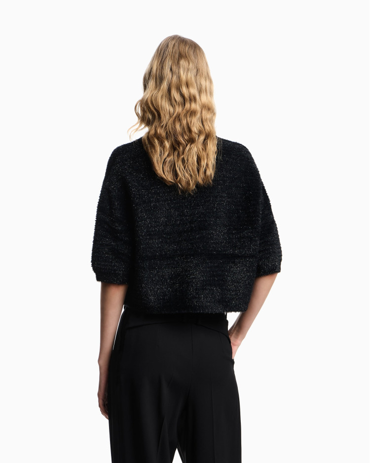 Джемпер Regular Fit для женщин (480975), цвет Черный - №4