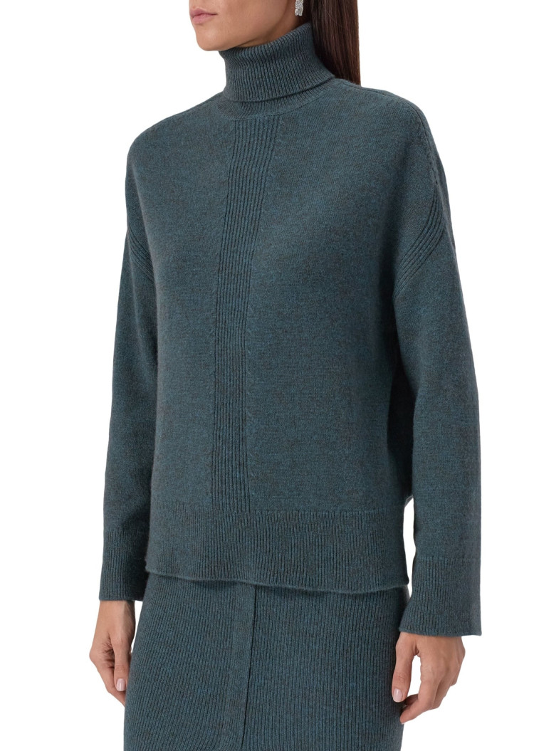 Свитер Regular Fit для женщин (480977), цвет Зеленый - №2
