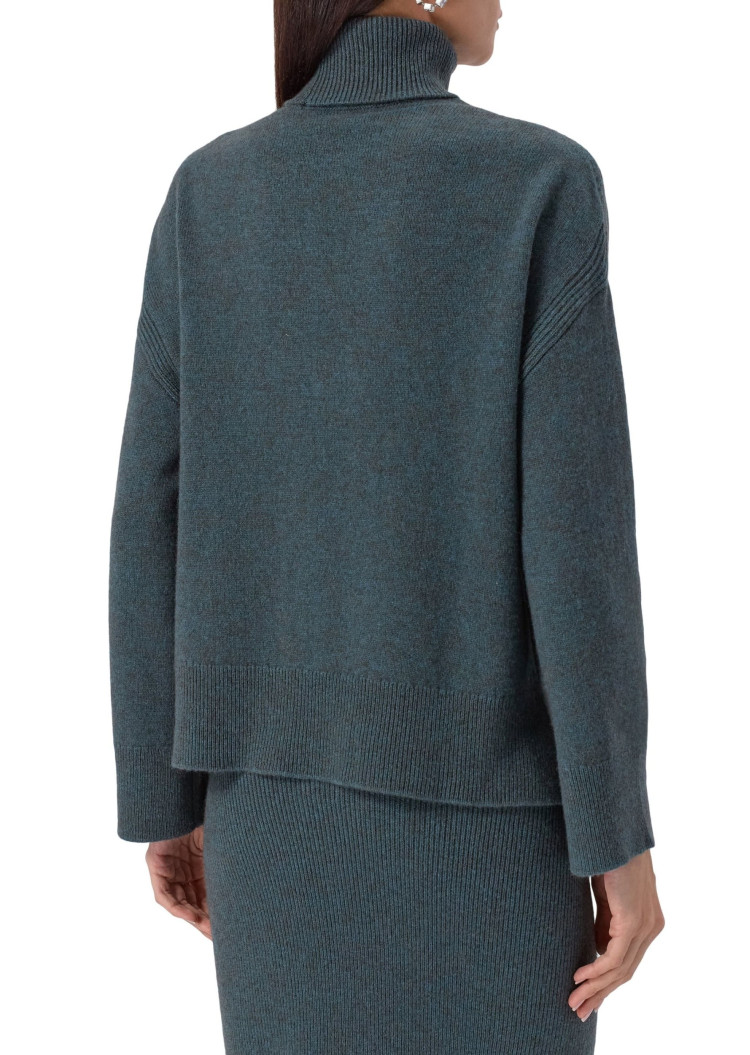 Свитер Regular Fit для женщин (480977), цвет Зеленый - №4