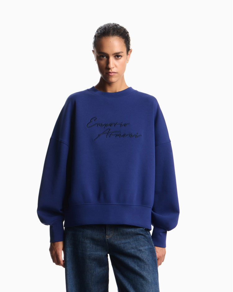 Толстовка Relaxed Fit для жінок (480981), колір Синій - №2