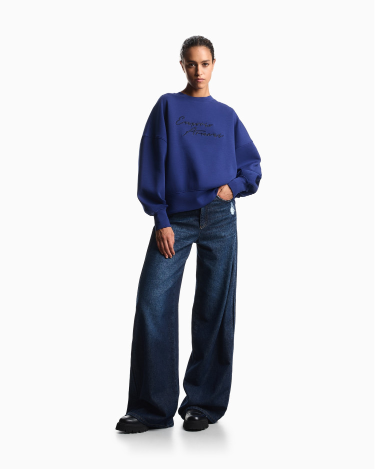 Толстовка Relaxed Fit для жінок (480981), колір Синій - №3