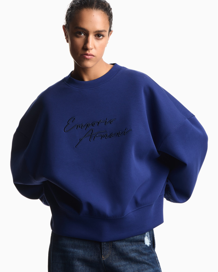 Толстовка Relaxed Fit для жінок (480981), колір Синій - №5