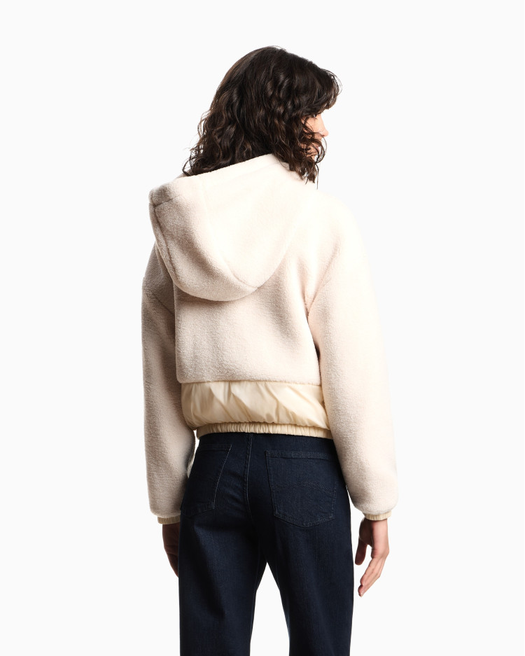 Куртка меховая Regular Fit для женщин (480983), цвет Молочный - №4