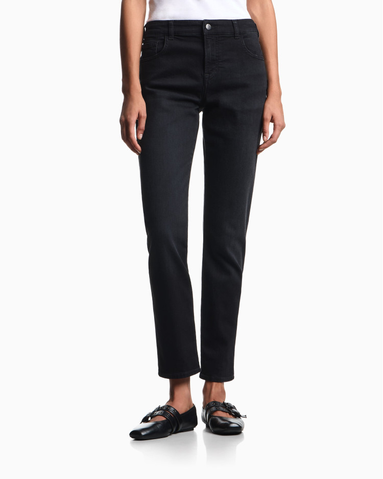 Джинси Slim Slim Fit для жінок (480991), колір Чорний - №2