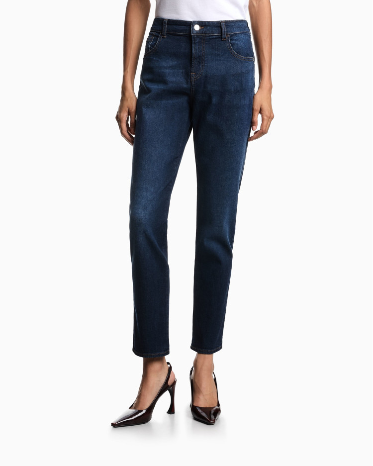 Джинси Slim Slim Fit Середня для жінок (480992), колір Синій - №2