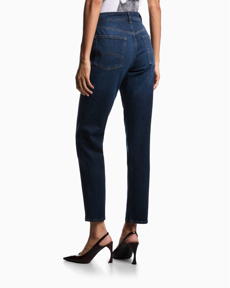 Джинси Slim Slim Fit Середня для жінок (480992), колір Синій - №4