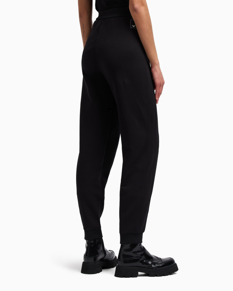 Брюки джерсі Regular Fit Висока для жінок (481008), колір Чорний - №4