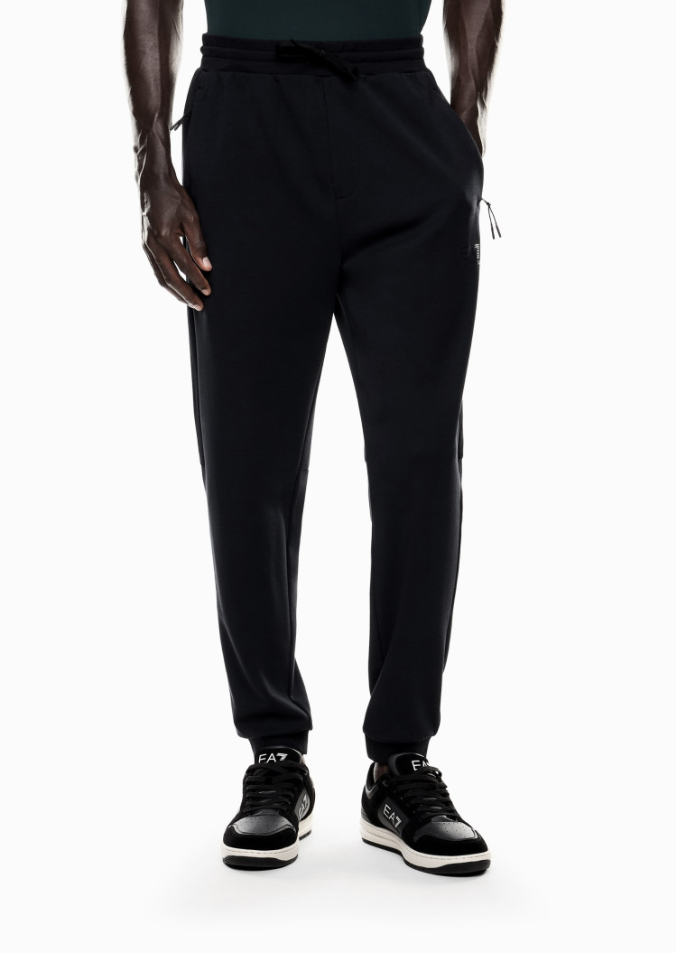 Брюки джерси Regular Fit для мужчин (481150), цвет Черный - №2