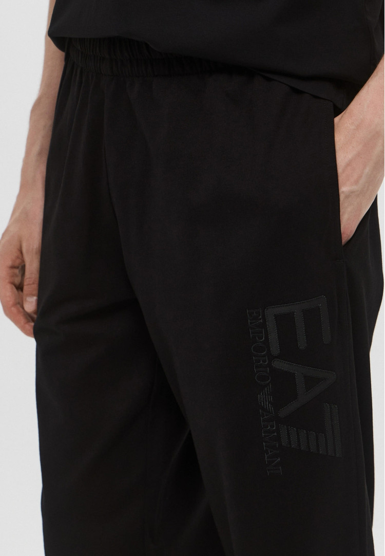 Брюки джерси Slim Fit для мужчин (481162), цвет Черный - №5