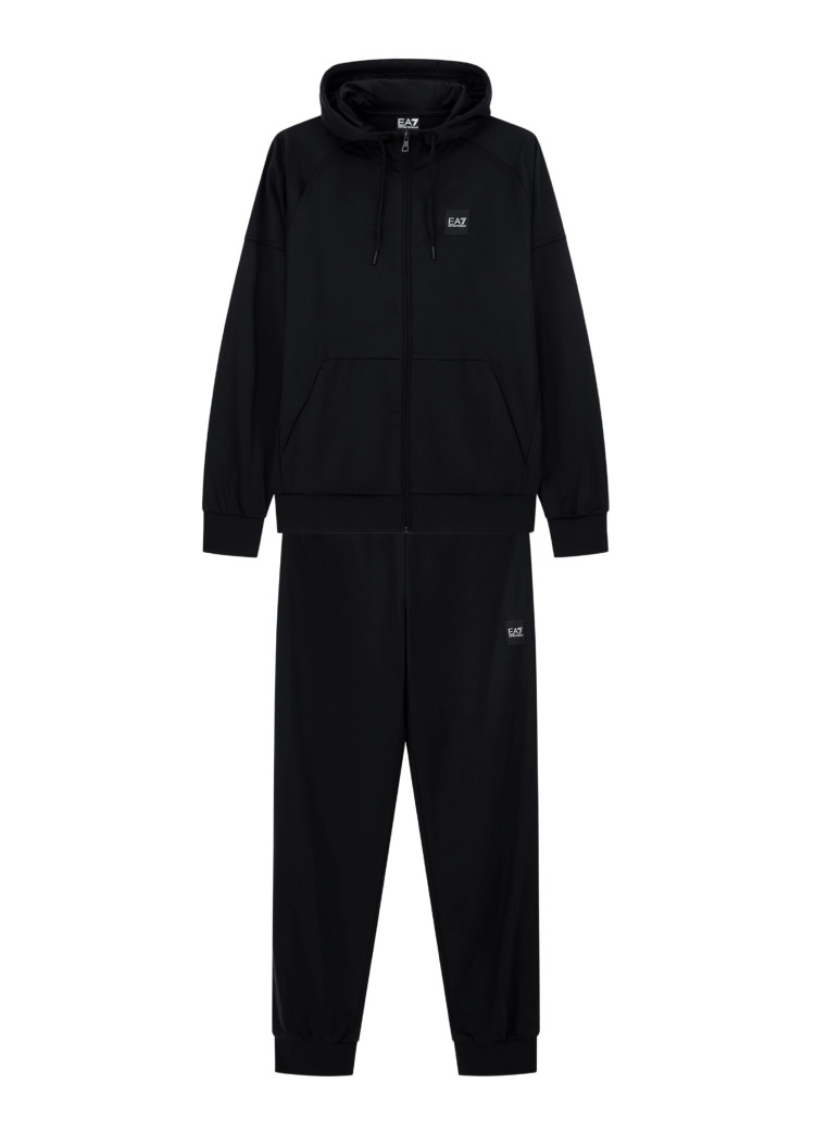 Спортивный костюм Slim Fit для мужчин (481172), цвет Черный - №1