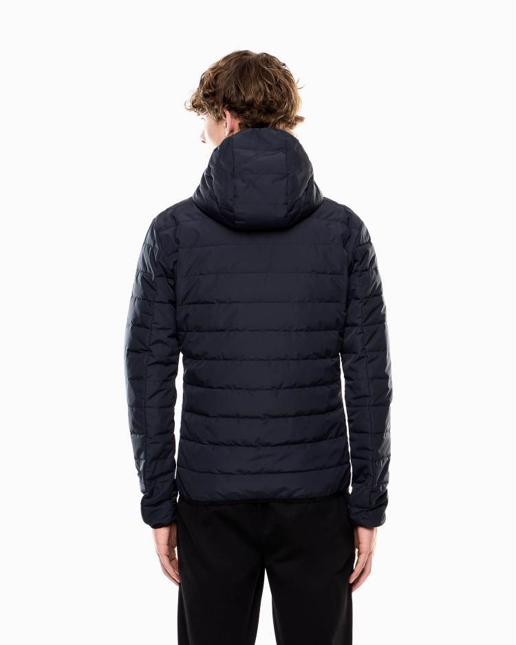 Пуховик тонкий Slim Fit для чоловіків (481184), колір Синій - №4