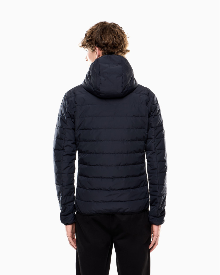 Пуховик тонкий Slim Fit для чоловіків (481184), колір Синій - №4