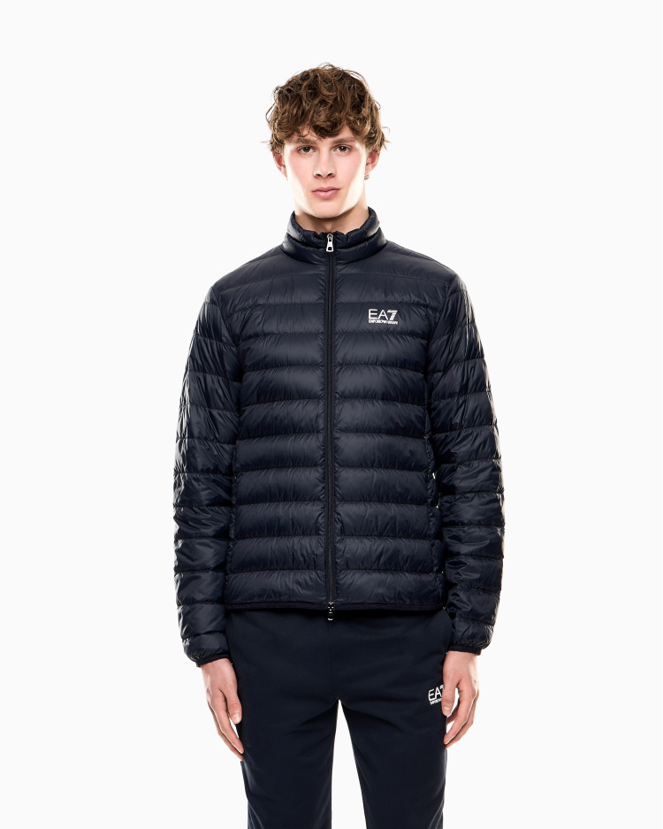 Пуховик тонкий Regular Fit для чоловіків (481186), колір Синій - №2