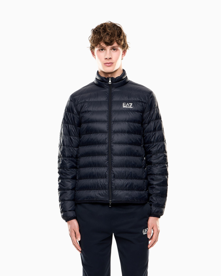 Пуховик тонкий Regular Fit для чоловіків (481186), колір Синій - №2