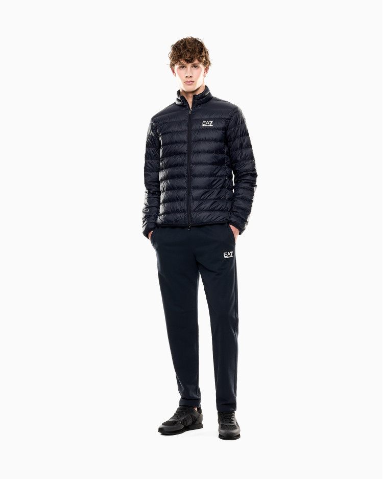 Пуховик тонкий Regular Fit для чоловіків (481186), колір Синій - №3