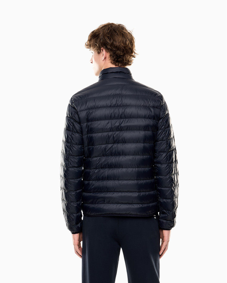 Пуховик тонкий Regular Fit для чоловіків (481186), колір Синій - №4