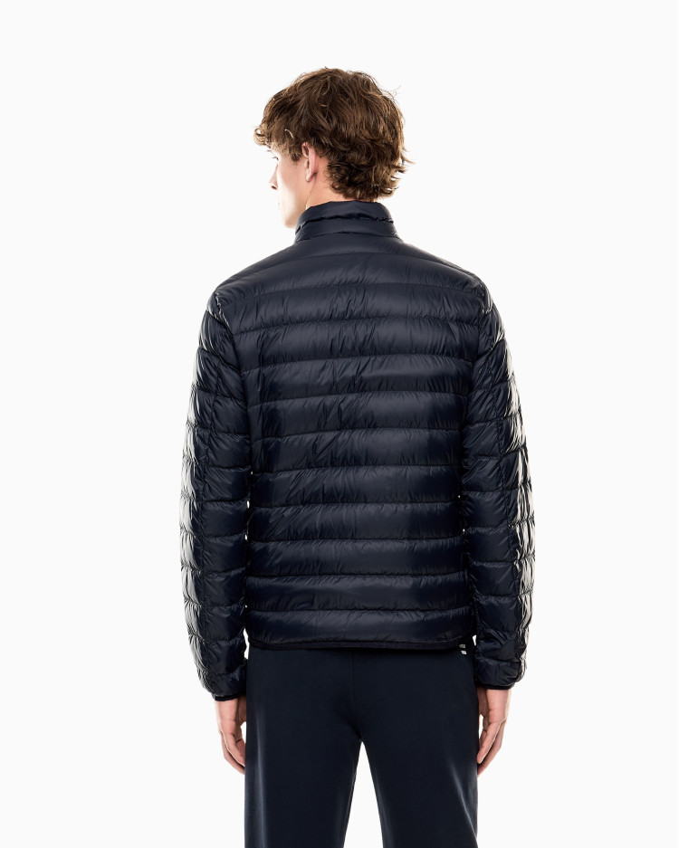 Пуховик тонкий Regular Fit для чоловіків (481186), колір Синій - №4