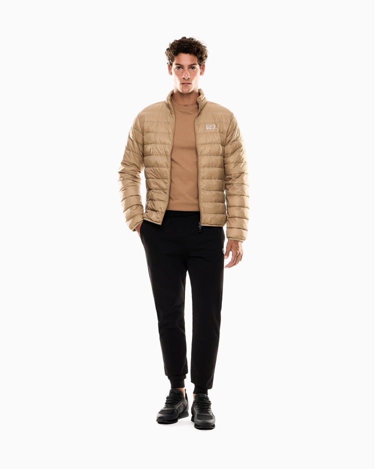 Пуховик тонкий Regular Fit для чоловіків (481187), колір Коричневий - №3